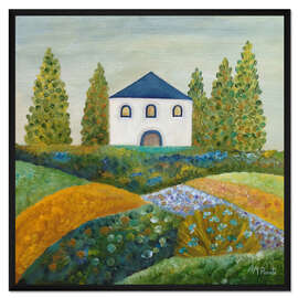 Gerahmter Kunstdruck Frühlingserwachen