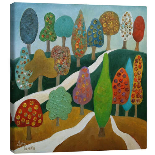Canvas print Bountiful Trees