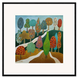 Framed art print Bountiful Trees