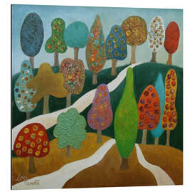 Magnettafel Schöne Bäume