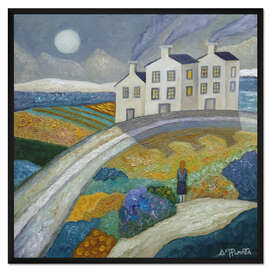 Gerahmter Kunstdruck Glanz einer neuen Hoffnung