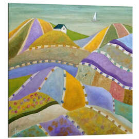 Magnettafel Immergrüne Hügel