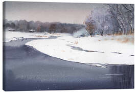 Canvas print Winter landscape