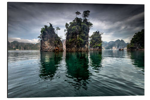 Obraz na aluminium The Three Brothers, Khao Sok, Thailand