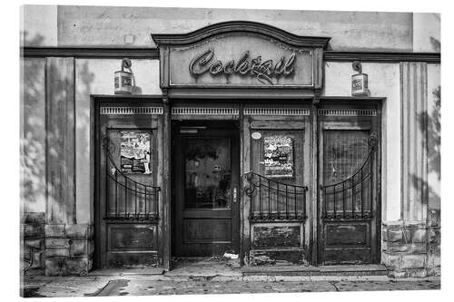 Acrylic print Old bar