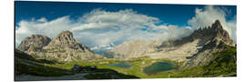 Aluminium print Dolomites