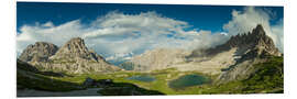 Hartschaumbild Dolomiten