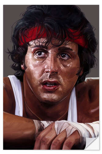 Muursticker Rocky Balboa