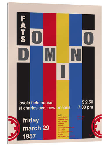 Gallery print Fats Domino Concert Poster