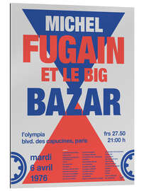 Gallery print Michel Fugain Concert Poster