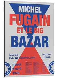 Magnettafel Michel Fugain Concert