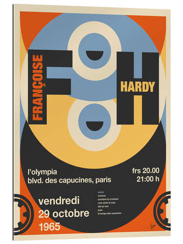 Galleriprint Françoise Hardy Concert Poster