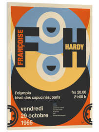 Gallery print Françoise Hardy Concert Poster