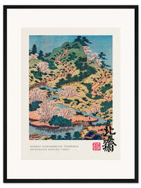 Gerahmter Kunstdruck Sesshu Ajigawaguchi Tenposan