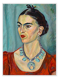 Reprodução  Frida Kahlo, 1933 - Magda Pach