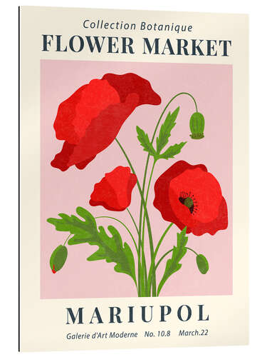 Gallery print Flower Market Mariupol Poppy