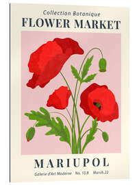 Gallery print Flower Market Mariupol Poppy