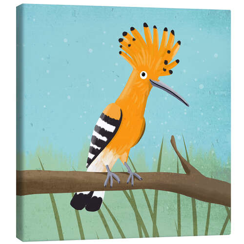 Tableau sur toile Hoopoe