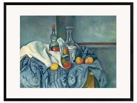 Gerahmter Kunstdruck Die Flasche Pfefferminz