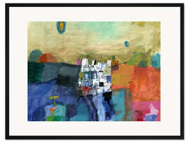 Gerahmter Kunstdruck Arezzo