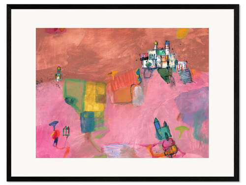 Framed art print Colle di Val d'Elsa