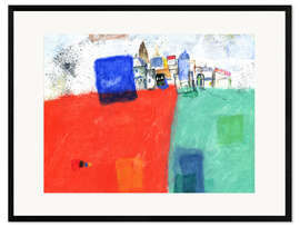Gerahmter Kunstdruck Volterra