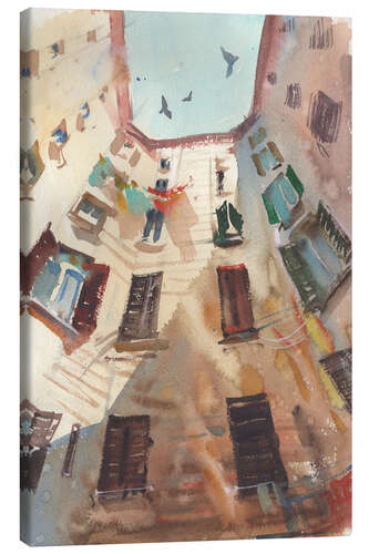 Canvas print Sunny day outside