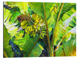 Magnettafel Bananen an einem Ast