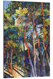 Magnettafel Waldlandschaft