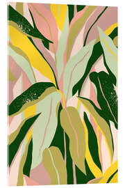 Acrylic print Tropical Houseplant
