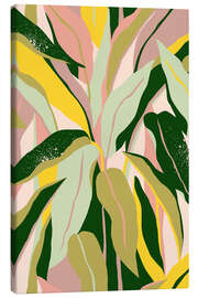 Lærredsbillede Tropical Houseplant