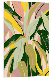 Tableau en PVC Tropical Houseplant