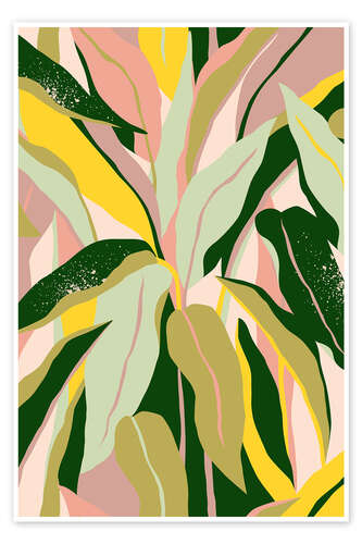 Poster Tropical Houseplant