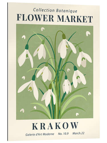 Galleriprint Flower Market Krakow Snowdrop