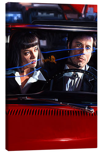 Obraz na płótnie Mia and Vincent, Pulp Fiction
