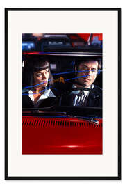 Gerahmter Kunstdruck Mia und Vincent, Pulp Fiction