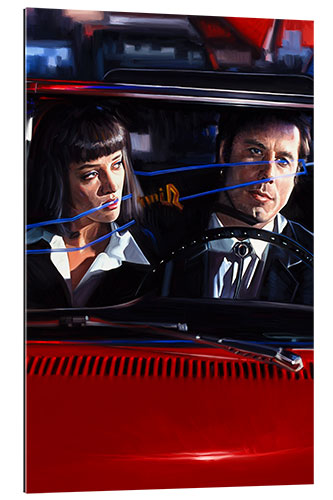 Gallery print Mia and Vincent, Pulp Fiction