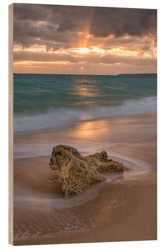 Puutaulu Evening mood in the Algarve