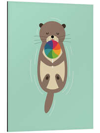 Magnettafel Süßer Otter