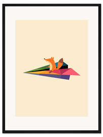 Gerahmter Kunstdruck Fly My Way