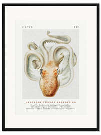 Gerahmter Kunstdruck Deutsche Tiefsee Expedition IV