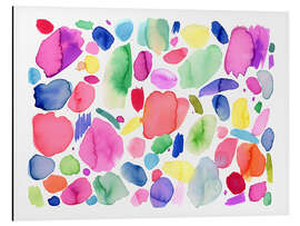 Magnettafel Abstrakte Sommerfarben, Freude