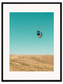 Gerahmter Kunstdruck Gondel