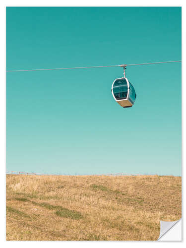 Muursticker Gondola