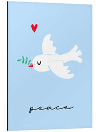 Magnettafel Peace