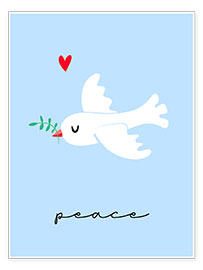 Wall print  Peace - Heyduda