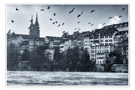 Wandbild  Basel, Schweiz - Mikolaj Gospodarek
