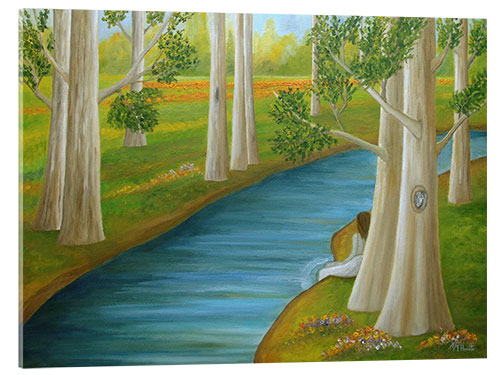 Acrylic print Aside from the noise