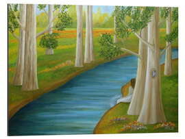 Magnettafel Abseits vom Lärm