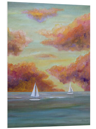 Tableau en PVC Autumn Sailing